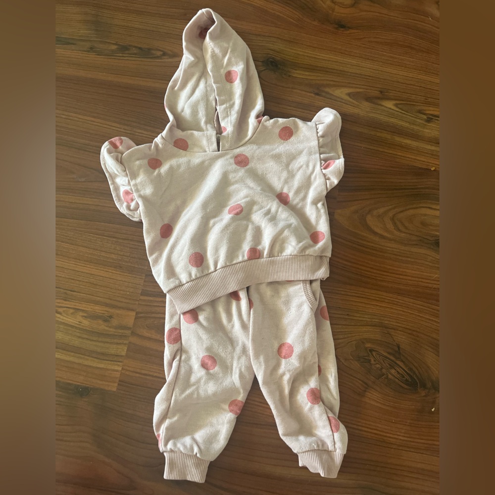Pink Polka Dot Outfit